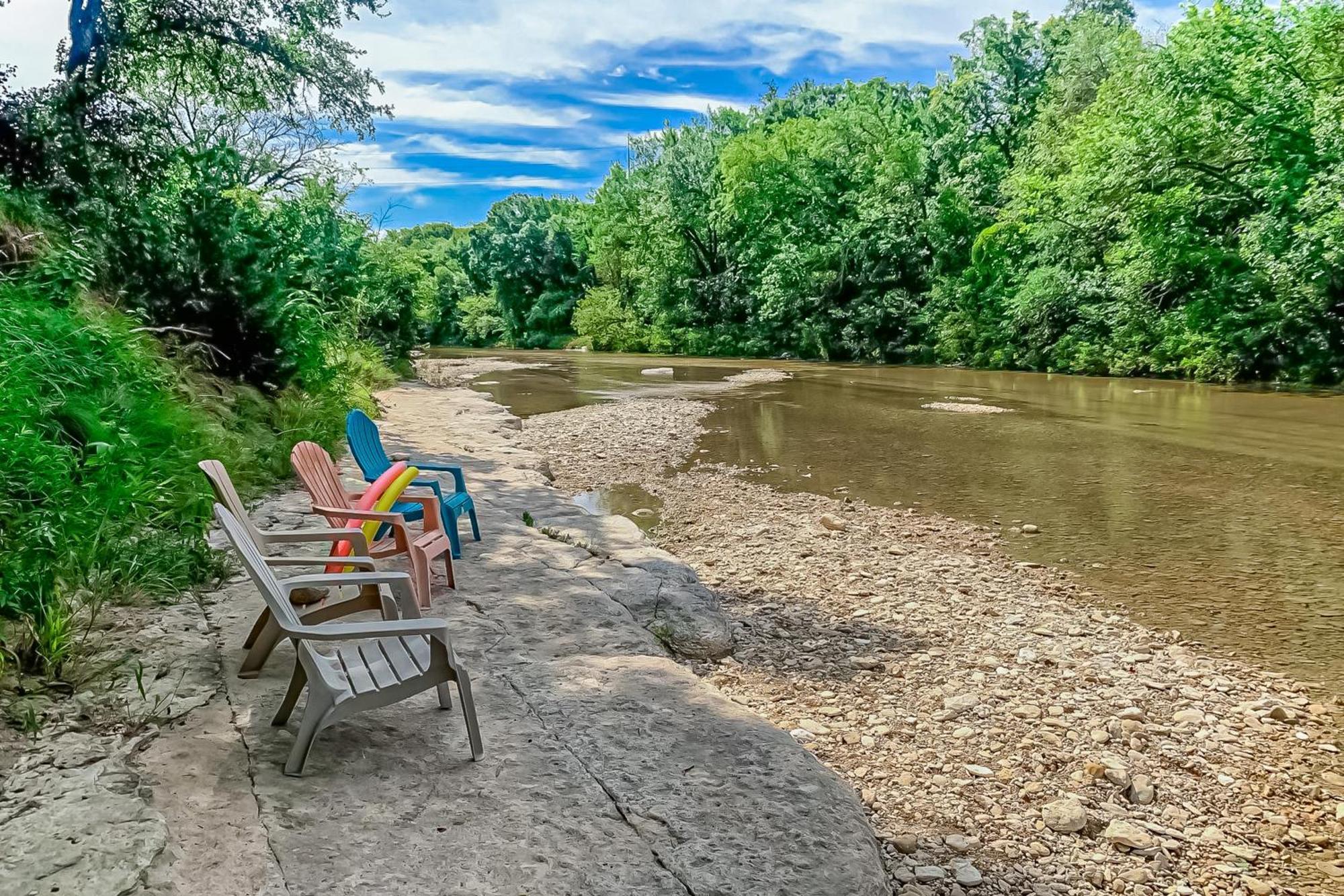 Liberty Hill Riverfront Oasis 2ヴィラ エクステリア 写真